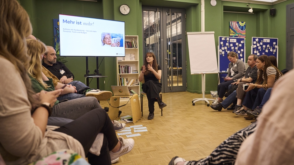 Community Event gegen Hass im Netz zum Thema „Beyond Internet – Zeit für mutige Visionen“ am 2. und 3. Juni 2025 im Refugio Berlin
